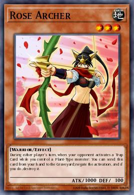 Rose Archer Yu-Gi-Oh card