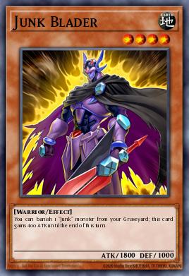 Junk Blader Yu-Gi-Oh card