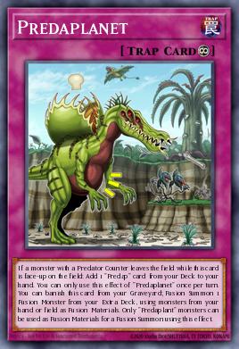 Predaplanet Yu-Gi-Oh card