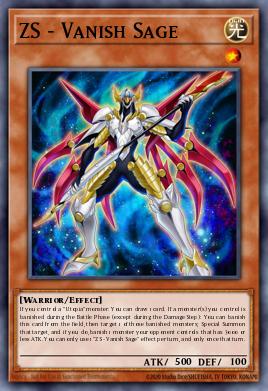 ZS - Vanish Sage Yu-Gi-Oh card