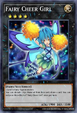 Fairy Cheer Girl Yu-Gi-Oh card
