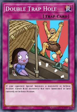 Double Trap Hole Yu-Gi-Oh card