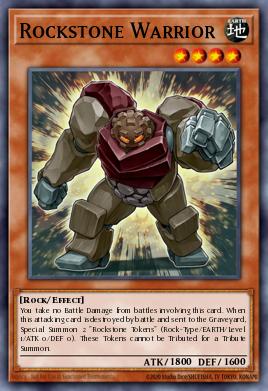 Rockstone Warrior Yu-Gi-Oh card