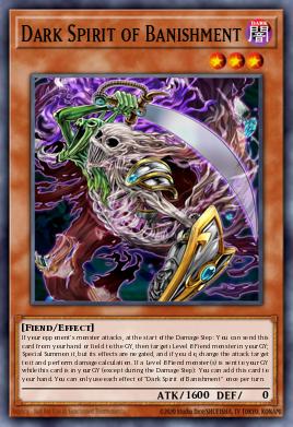 Dark Spirit of Banishment Yu-Gi-Oh card