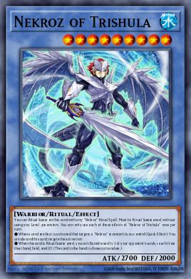Nekroz of Trishula Yu-Gi-Oh card