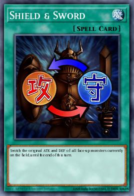 Shield & Sword Yu-Gi-Oh card