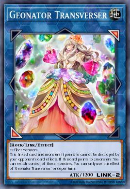 Geonator Transverser Yu-Gi-Oh card
