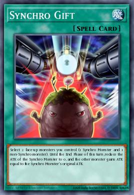 Synchro Gift Yu-Gi-Oh card