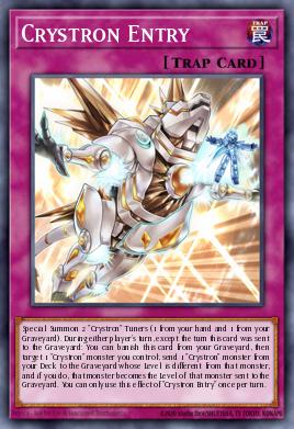 Crystron Entry Yu-Gi-Oh card