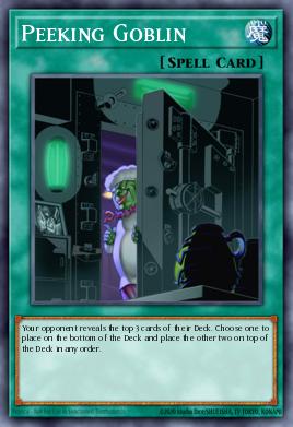 Peeking Goblin Yu-Gi-Oh card