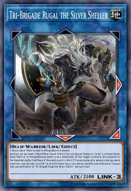 Tri-Brigade Rugal the Silver Sheller Yu-Gi-Oh card