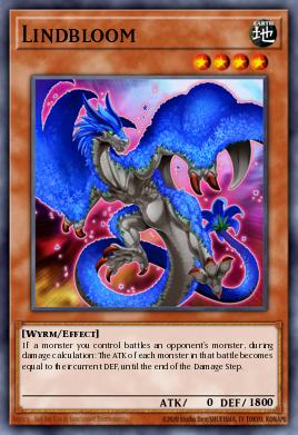 Lindbloom Yu-Gi-Oh card