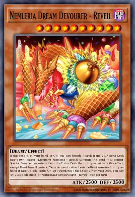Nemleria Dream Devourer - Reveil Yu-Gi-Oh card