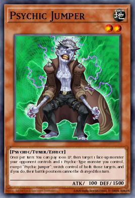 Psychic Jumper Yu-Gi-Oh card