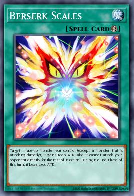 Berserk Scales Yu-Gi-Oh card