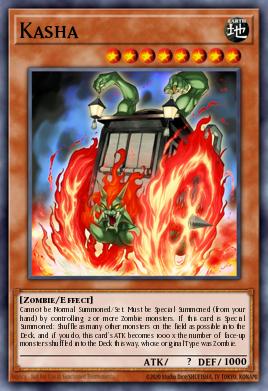 Kasha Yu-Gi-Oh card