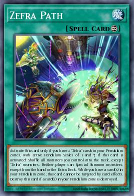 Zefra Path Yu-Gi-Oh card