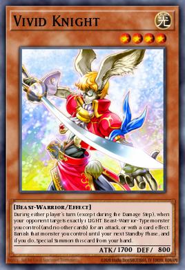 Vivid Knight Yu-Gi-Oh card