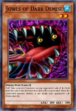 Jowls of Dark Demise Yu-Gi-Oh card
