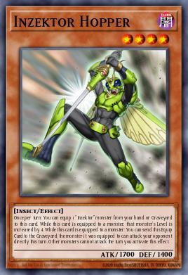 Inzektor Hopper Yu-Gi-Oh card