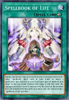 Spellbook of Life Yu-Gi-Oh card