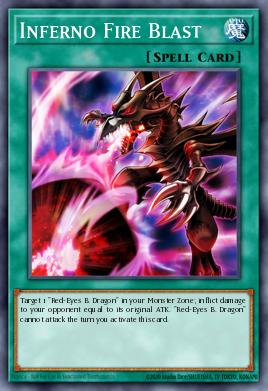 Inferno Fire Blast Yu-Gi-Oh card