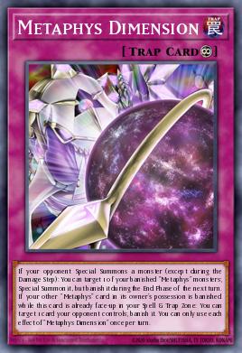 Metaphys Dimension Yu-Gi-Oh card