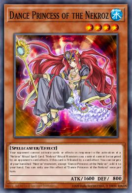 Dance Princess of the Nekroz Yu-Gi-Oh card