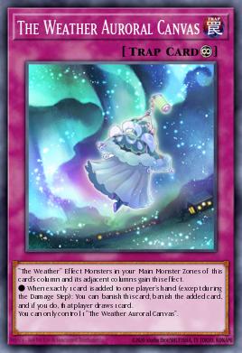 The Weather Auroral Canvas Yu-Gi-Oh card