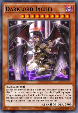 Darklord Ixchel Yu-Gi-Oh card
