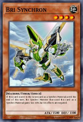 Bri Synchron Yu-Gi-Oh card