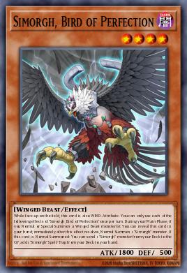 Simorgh, Bird of Perfection Yu-Gi-Oh card