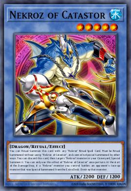 Nekroz of Catastor Yu-Gi-Oh card