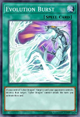 Evolution Burst Yu-Gi-Oh card