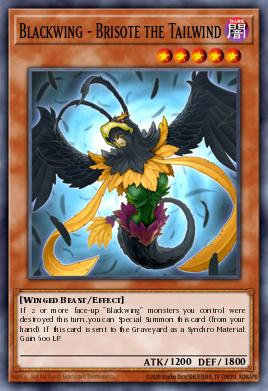 Blackwing - Brisote the Tailwind Yu-Gi-Oh card