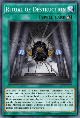 Ritual of Destruction Yu-Gi-Oh card