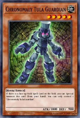 Chronomaly Tula Guardian Yu-Gi-Oh card