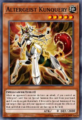 Altergeist Kunquery Yu-Gi-Oh card