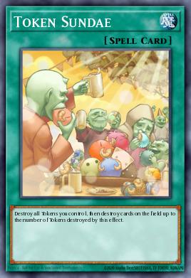 Token Sundae Yu-Gi-Oh card