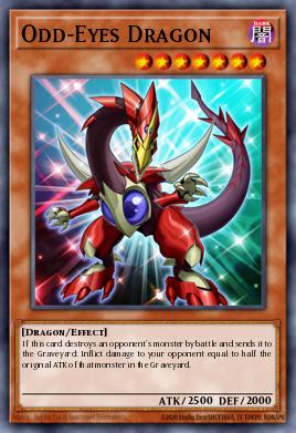 Odd-Eyes Dragon Yu-Gi-Oh card