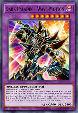 Dark Paladin - Wave-Motion Yu-Gi-Oh card