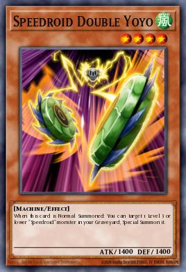 Speedroid Double Yoyo Yu-Gi-Oh card
