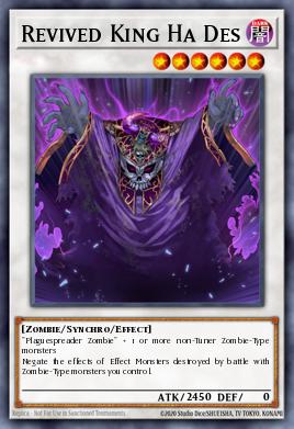 Revived King Ha Des Yu-Gi-Oh card
