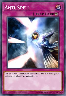 Anti-Spell Yu-Gi-Oh card