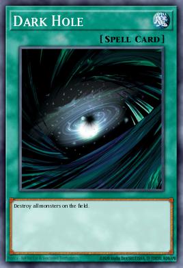 Dark Hole Yu-Gi-Oh card