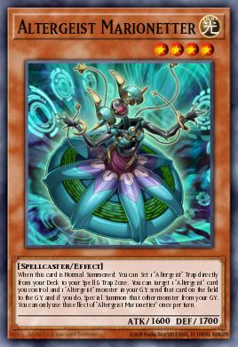 Altergeist Marionetter Yu-Gi-Oh card