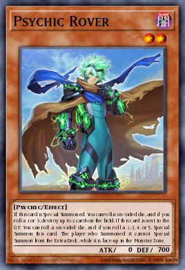 Psychic Rover Yu-Gi-Oh card