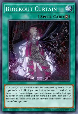 Blockout Curtain Yu-Gi-Oh card