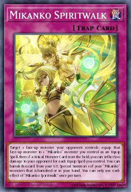 Mikanko Spiritwalk Yu-Gi-Oh card