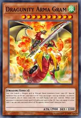 Dragunity Arma Gram Yu-Gi-Oh card